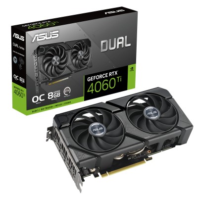 Scheda Video Asus GeForce RTX 4060 TI 8 GB DUAL EVO OC