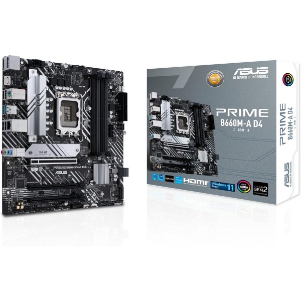 Scheda madre ASUS PRIME B660M-A D4 CSM socket 1700