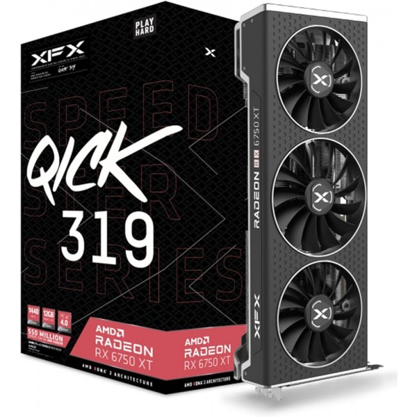 Scheda Video XFX Radeon RX 6750 XT SPEEDSTER QICK319 Core