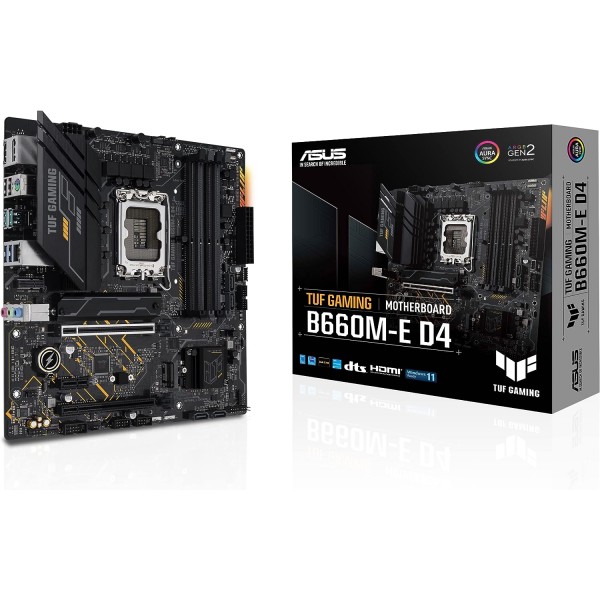 Scheda Madre Intel ASUS TUF GAMING B660M-E DDR4 LGA 1700 Micro-ATX