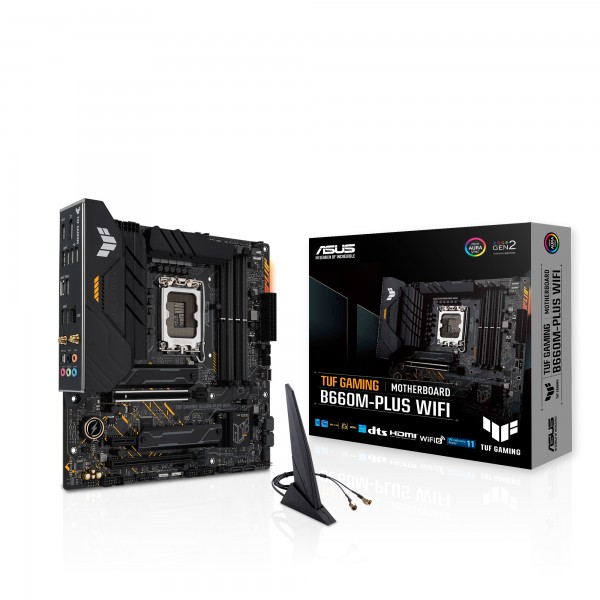 Scheda Madre Intel ASUS TUF GAMING B660M-PLUS WI-FI LGA 1700 Micro-ATX