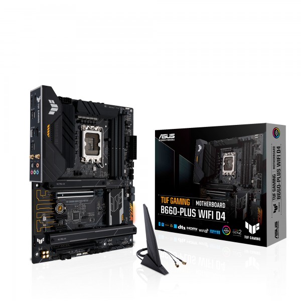 Scheda Madre Intel ASUS TUF GAMING B660-PLUS WI-FI DDR4 LGA 1700 ATX