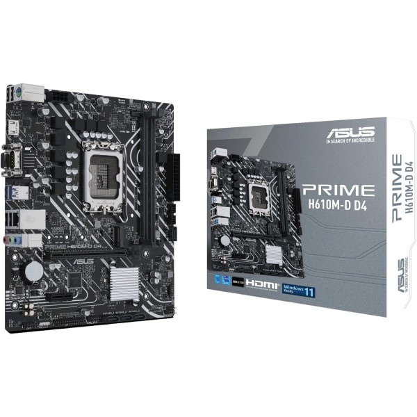 Scheda madre ASUS PRIME H610M-D D4 socket 1700