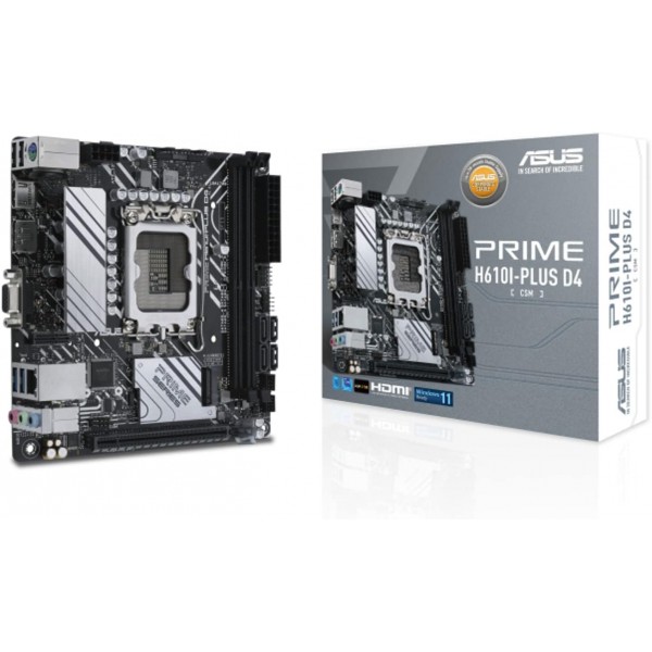 Scheda madre ASUS PRIME H610I-PLUS D4-CSM socket 1700