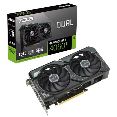 Scheda video Asus GeForce RTX 4060TI 8GB DUAL SSD