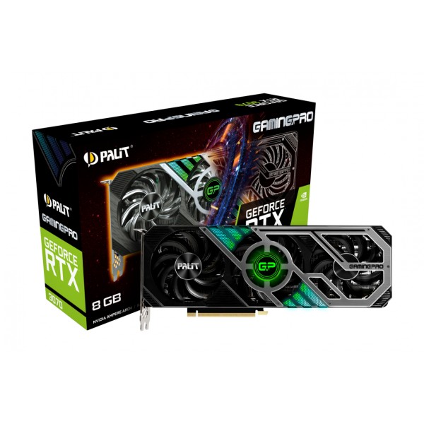 Scheda Video Palit NVIDIA GeForce RTX 3070 8GB Gamingpro V2 LHR