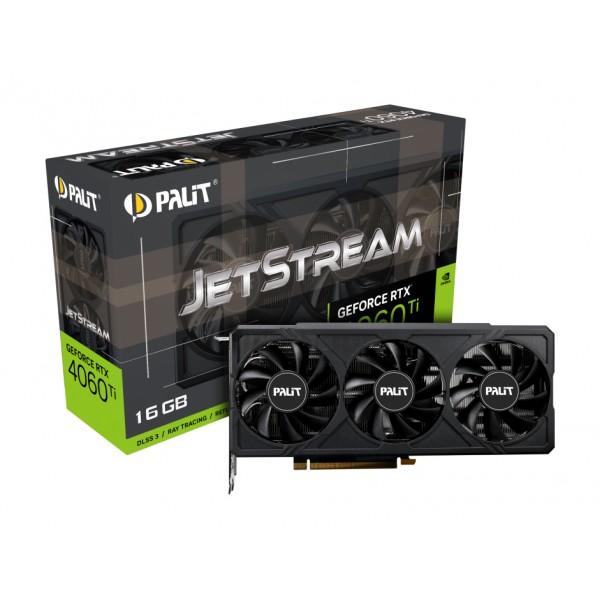 Scheda video Palit GeForce RTX 4060Ti 16GB JetStream GDDR6