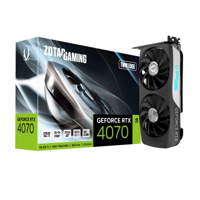 Scheda video ZOTAC GeForce RTX 4070 12GB Twin Edge