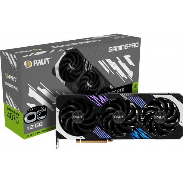 Scheda video Palit GeForce RTX 4070 12GB Gaming Pro OC