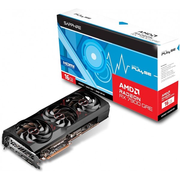 Scheda Video Sapphire Pulse Radeon RX 7900 GRE Gaming OC 16 GB GDDR6