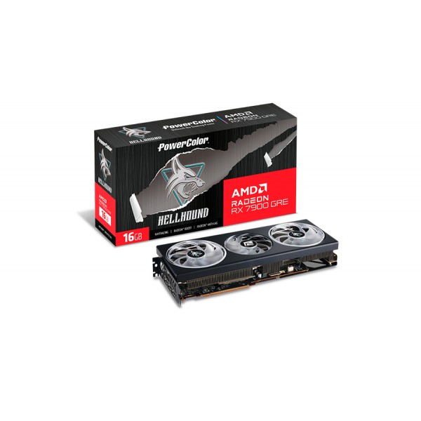 Scheda Video PowerColor Radeon Hellhound RX 7900GRE 16 GB GDDR6