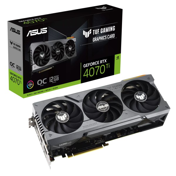 Scheda video Asus GeForce RTX 4070 Ti 12GB TUF Gaming OC