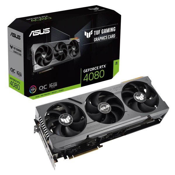 Scheda Video ASUS TUF Gaming GeForce RTX 4080 16GB OC GDDR6X