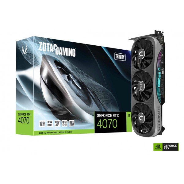 Scheda Grafica ZOTAC GAMING GEFORCE RTX 4070 Trinity 12GB GDDR6X