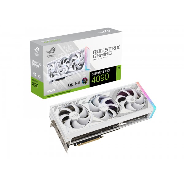 Scheda video Asus GeForce RTX 4090 24GB STRIX Gaming OC White