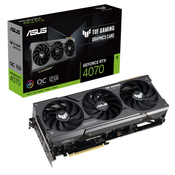 Scheda video Asus GeForce RTX 4070 12GB TUF Gaming OC