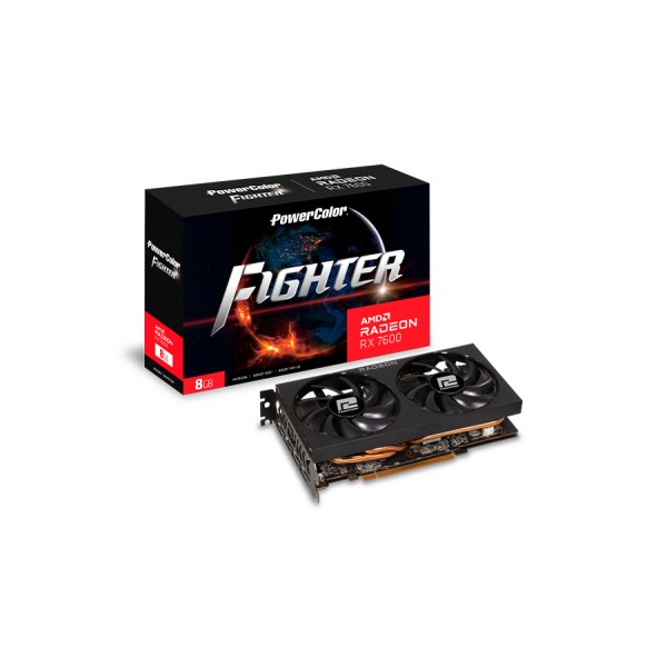 Scheda video PowerColor Radeon Fighter RX 7600 8GB GDDR6