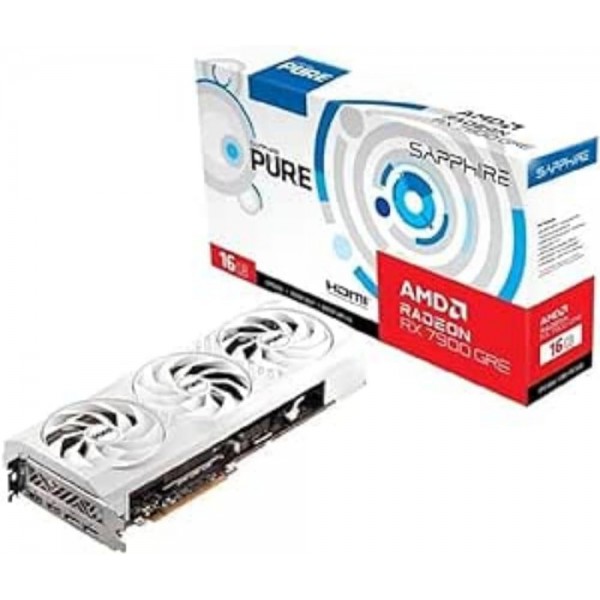 Scheda Video AMD Sapphire Pure Radeon RX 7900 GRE Gaming OC 16GB GDDR6X Bianco