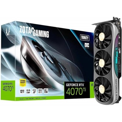 Scheda video ZOTAC GeForce RTX 4070 Ti 12GB Trinitiy