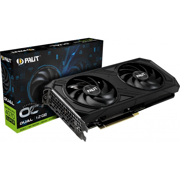 Scheda video Palit GeForce RTX 4070 Super 12GB Dual OC