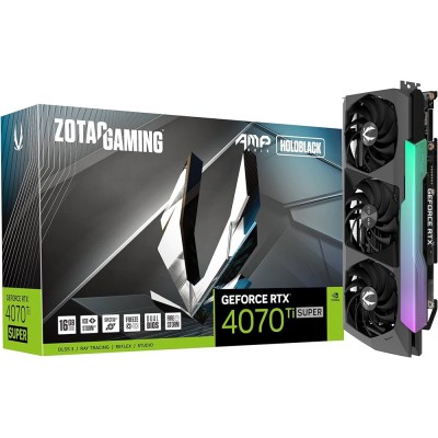 Scheda Video ZOTAC GAMING Nvidia GEFORCE RTX 4070 Ti SUPER AMP HOLO 16GB GDDR6X