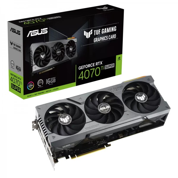 Scheda Video ASUS TUF Nvidia GeForce RTX 4070 Ti SUPER 16GB GDDR6X