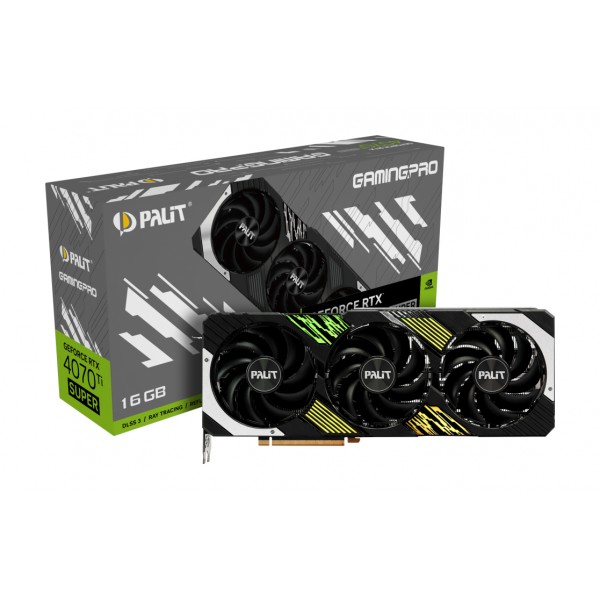 Scheda Video Palit Nvidia GeForce RTX 4070 Ti SUPER GamingPro 16GB GDDR6X