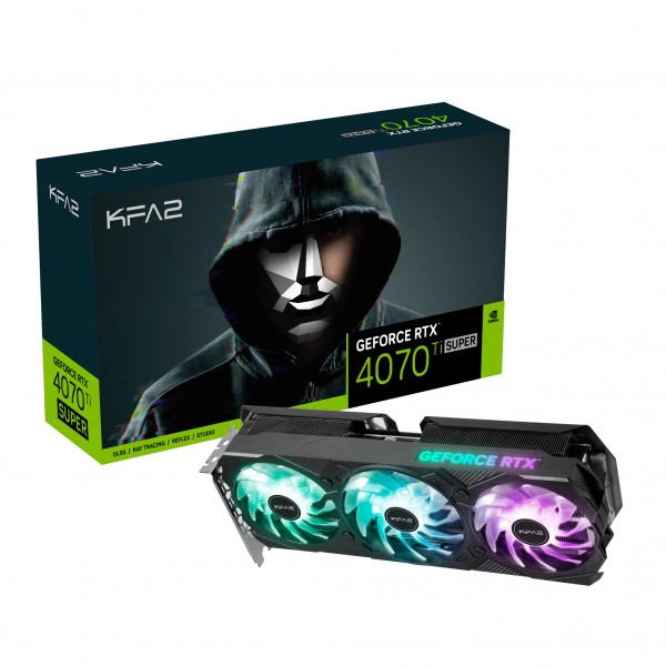 Scheda Video KFA2 Nvidia GeForce RTX 4070 Ti Super EX GAMER 1-Click OC 16GB GDDR6X