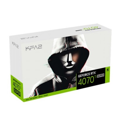 Scheda Video KFA2 GeForce RTX 4070 Ti Super EX GAMER Bianco 1-Click OC 16GB