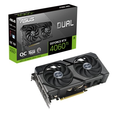 SCHEDA VIDEO Asus GeForce RTX 4060TI 16GB DUAL EVO OC