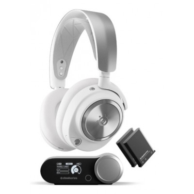 Cuffie Steelseries 61524 USB tipo-C Bianco