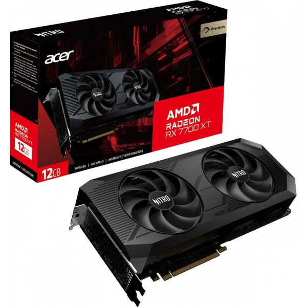 Scheda Video Acer NITRO AMD Radeon RX 7700 XT OC 12GB