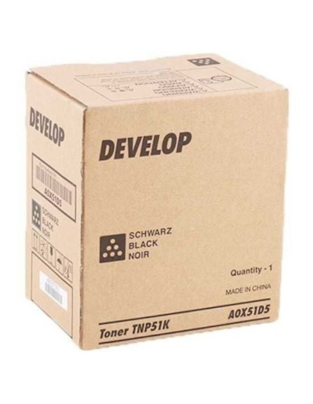 Toner Develop A0X51D5 TNP-51K Nero