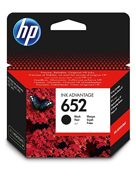 Cartuccia HP 652 Nero