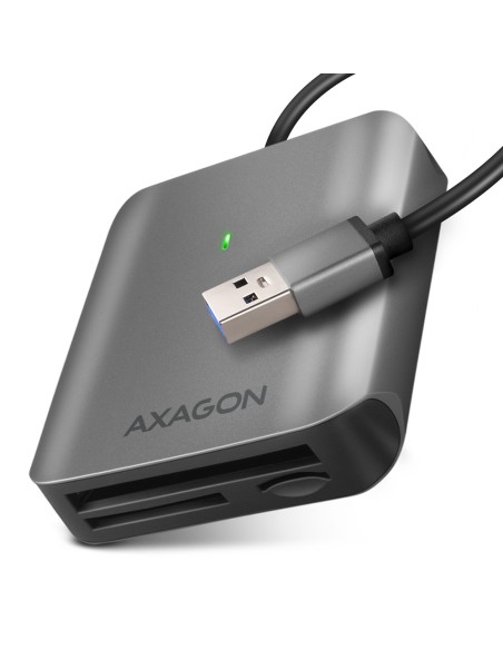 AXAGON CRE-S3 Lettore di Carte Esterno USB-A 3.2 3-Slot SD/microSD/CF UHS-II