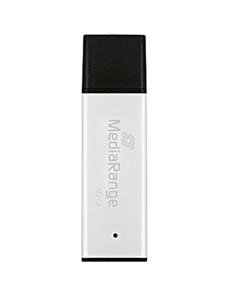 Pendrive MediaRange High Performance 512 GB USB A 3.2 argento nero