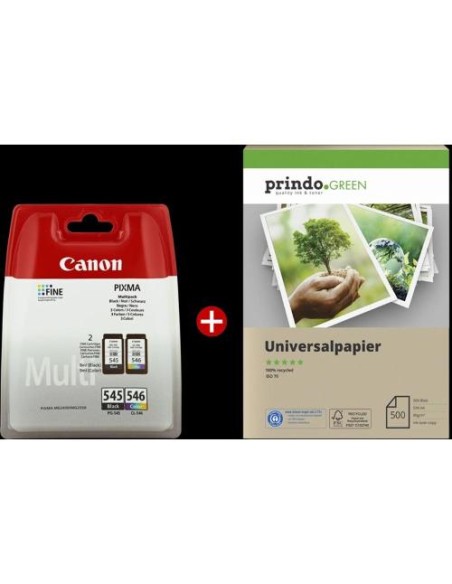 Canon Value Pack nero / differenti colori / bianco fumo PG545CL546 MCVP PG545 + CL546