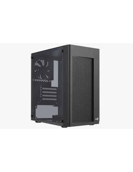 Case Aerocool Hexform G-BK-v1 Nero Vetro Temperato Mini Tower