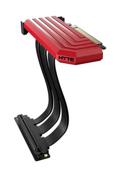 Supporto Scheda Grafica Verticale Hyte Cavo riser PCI-E 4.0 20 cm Rosso