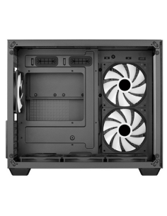 Case Aerocool Dryft BK-v2 Mini-Tower FRGB Vetro Temperato Nero