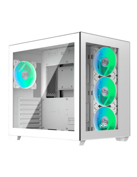 Case Raijintek PAEAN C7 TG4 Mini-Tower Bianco