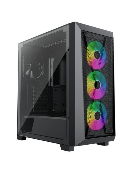 Case Xilent X X912 Midi-Tower Vetro Temperato ARGB Nero