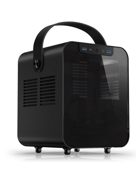 Case Jonsplus BO 100 Mini-ITX Vetro Temperato Nero