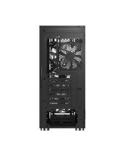 Case Montech X3 Glass Midi-Tower RGB Vetro Temperato Nero