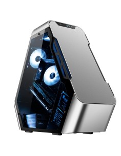 Case Jonsbo TR03-G Showcase Vetro Temperato Silver