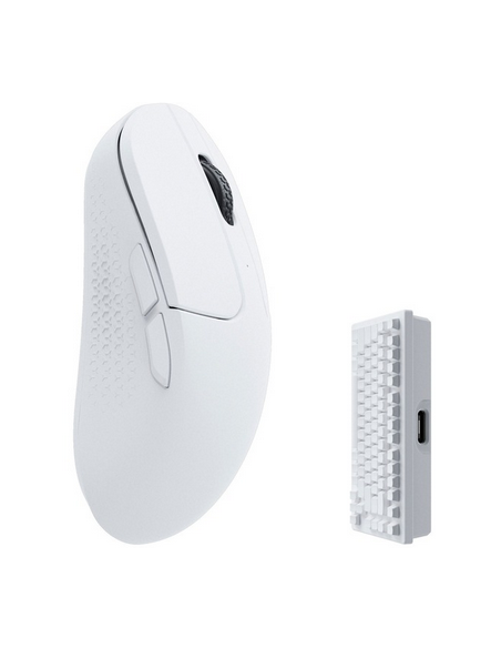 Mouse Keychron M3 Mini 4K Wirless Bianco