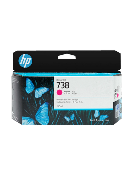 Cartuccia HP d'inchiostro magenta 498N6A 738 130ml