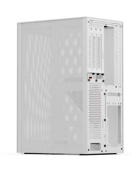 Case Ssupd Meshlicious Full Mesh PCIE 4.0 Edition Mini ITX Bianco