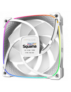 Ventole Geometric Future Squama 2503W RGB Bianco PWM Kit Da 3 120mm