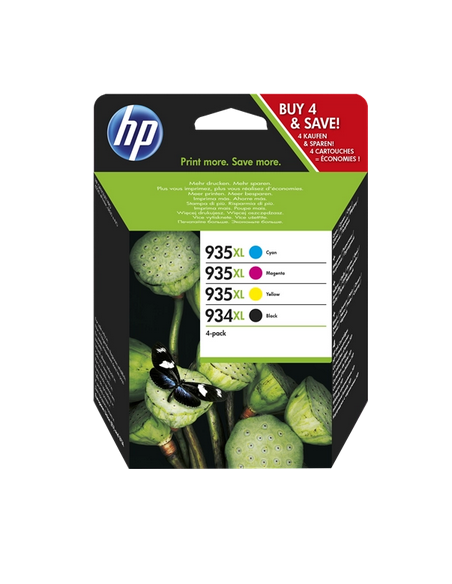 Multipack HP nero / ciano / magenta / giallo X4E14AE MCVP 934XL+935XL